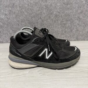 New Balance 990v5 Womens Sz 8.5 Black Running Shoes Athletic Comfort